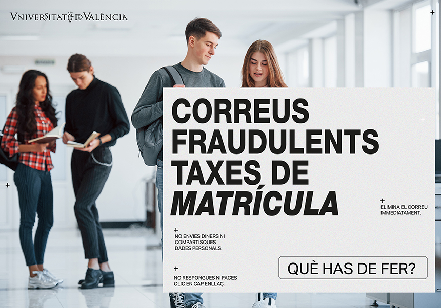 Avís dels correus fraudulents